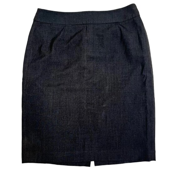 40% off! Calvin Klein skirt women's 6 gray pencil skirt fully lined back zip - Picture 4 of 6